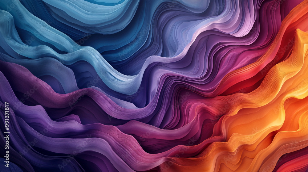 Obraz premium Bold Abstract Patterns with Intersecting Lines