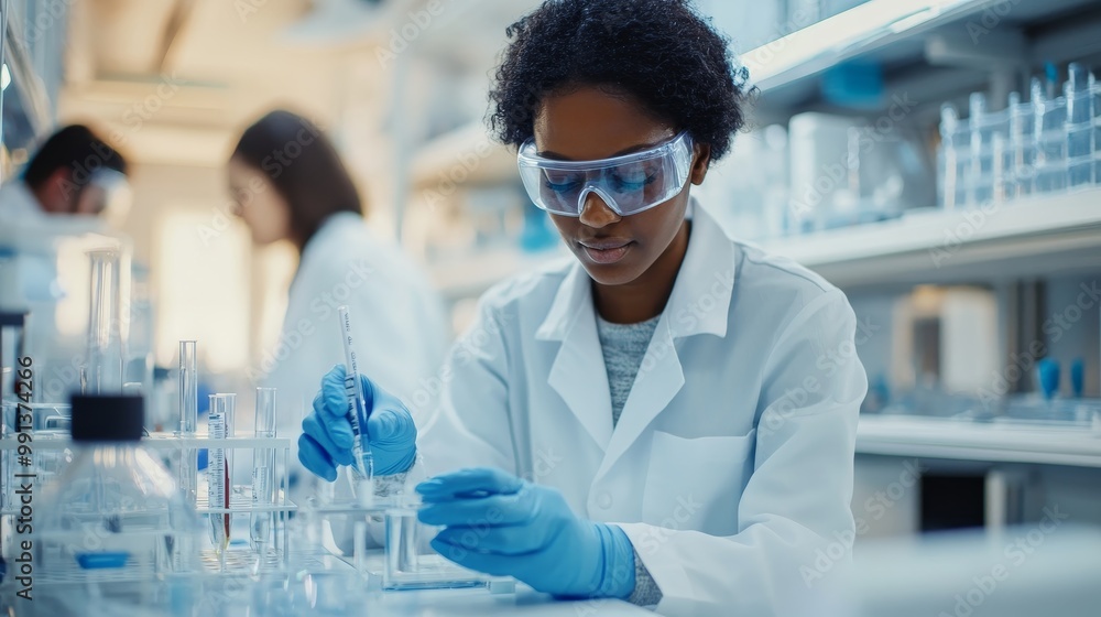 Innovative Collaboration: Diverse Scientists in Research Lab with Cutting-Edge Technology Innovative Collaboration: Diverse Scientists in Research Lab with Cutting-Edge Technology