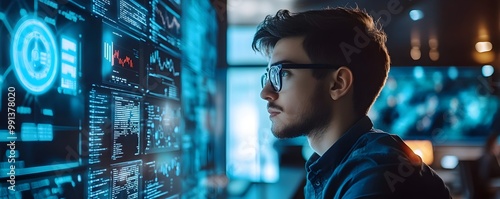 Tech savvy Intern Analyzing...