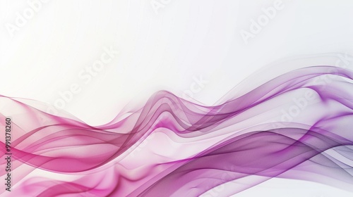 Abstract Purple Waves