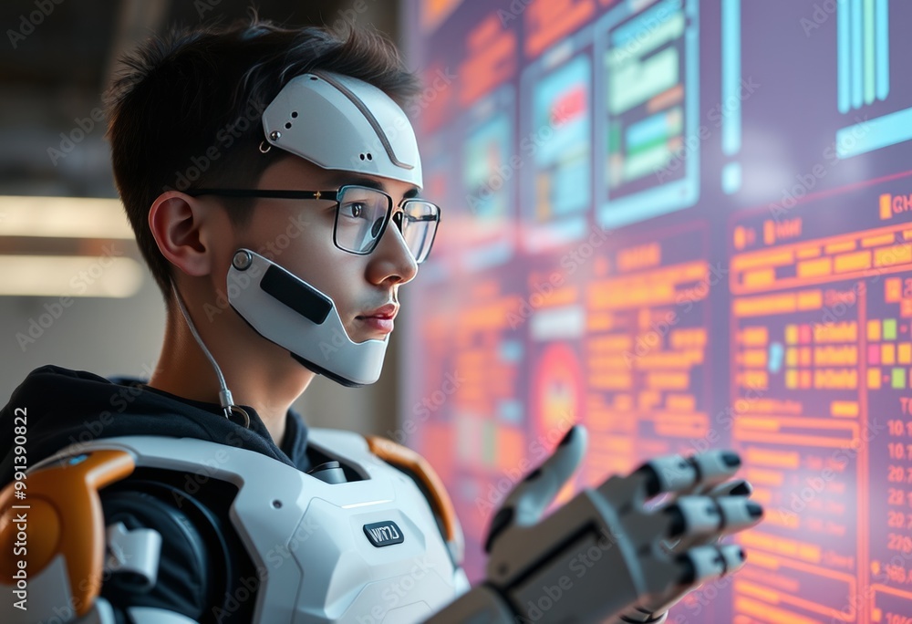 Benjamin A robotics engineer who designs and develops advanced r Benjamin A robotics engineer who designs and develops advanced r