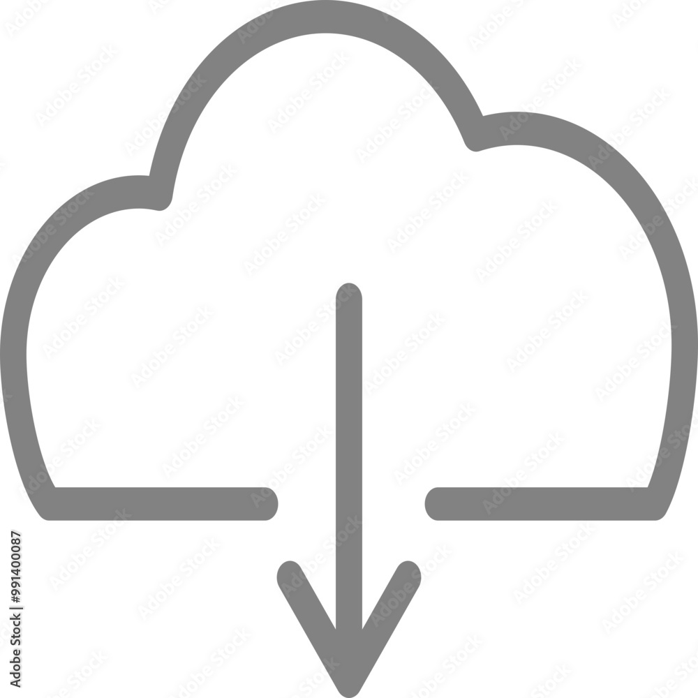 Single isolated icon with outline style icon on white background Single isolated icon with outline style icon on white background