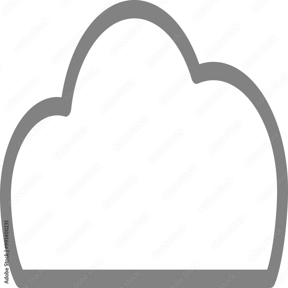 Single isolated icon with outline style icon on white background Single isolated icon with outline style icon on white background