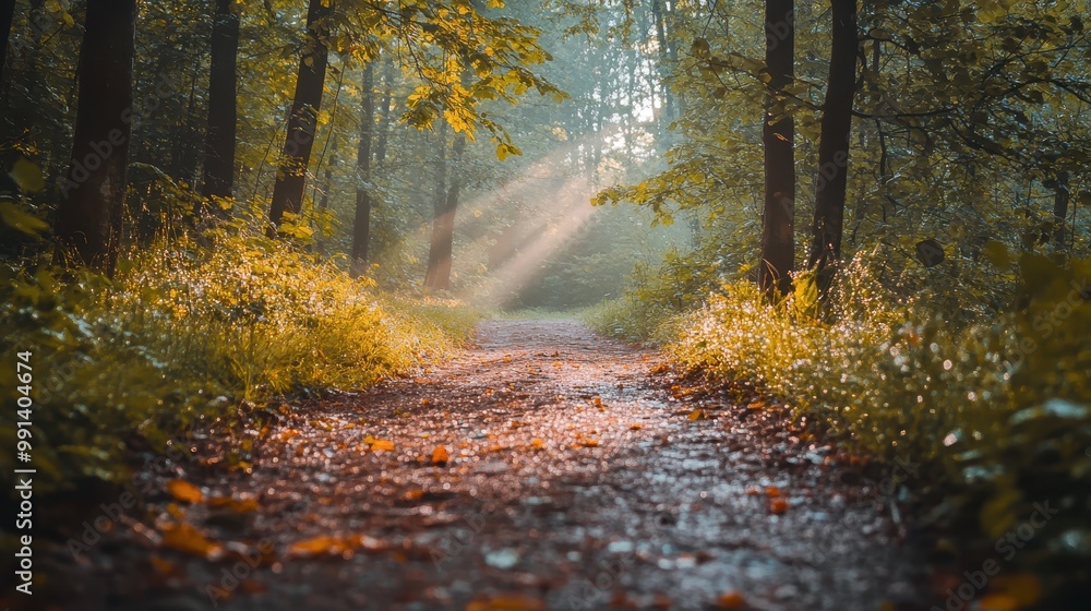 Sunbeams Through The Trees Sunbeams Through The Trees