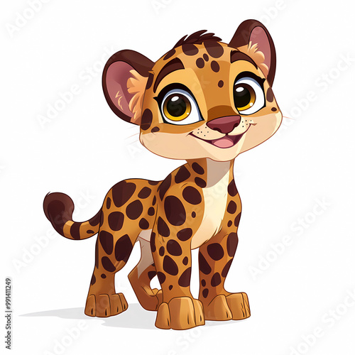 Cartoon Cheetah