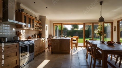 Cozy Kitchen Space with Natural Light and Plants