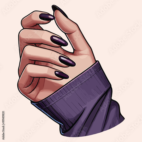 Manicure hand collection