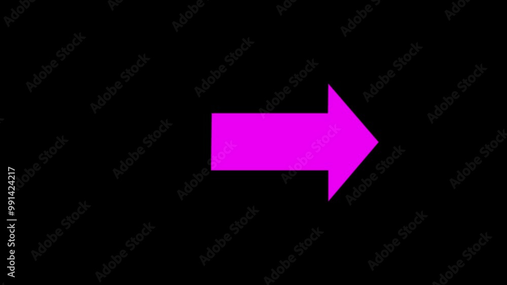 Right-directiona arrow loop animation. arrow loading , 4k vedio Right-directiona arrow loop animation. arrow loading , 4k vedio