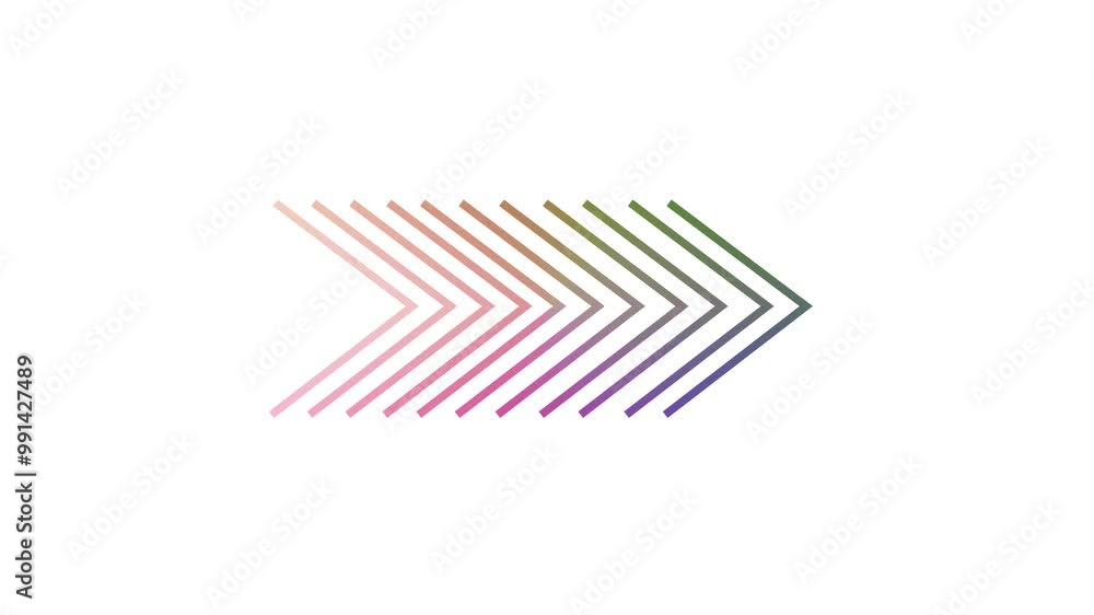 Right-directiona arrow loop animation. arrow loading , 4k vedio Right-directiona arrow loop animation. arrow loading , 4k vedio