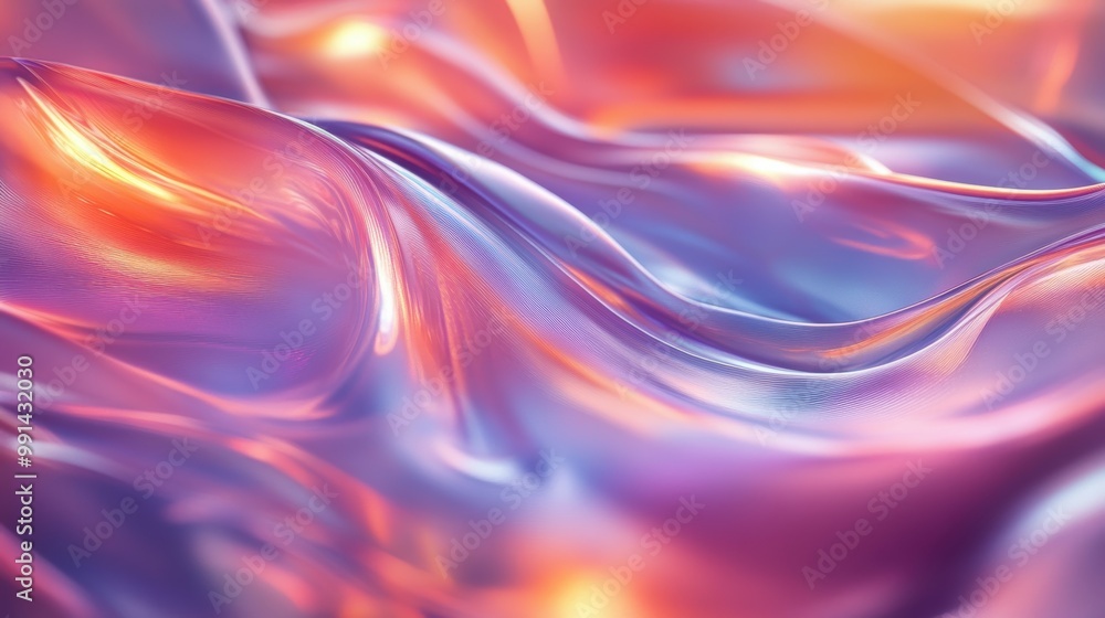 Serene flowing glass and light forms elevated by holographic energy, iridescent details, and ethereal lighting effects for a sophisticated wallpaper Serene flowing glass and light forms elevated by holographic energy, iridescent details, and ethereal lighting effects for a sophisticated wallpaper