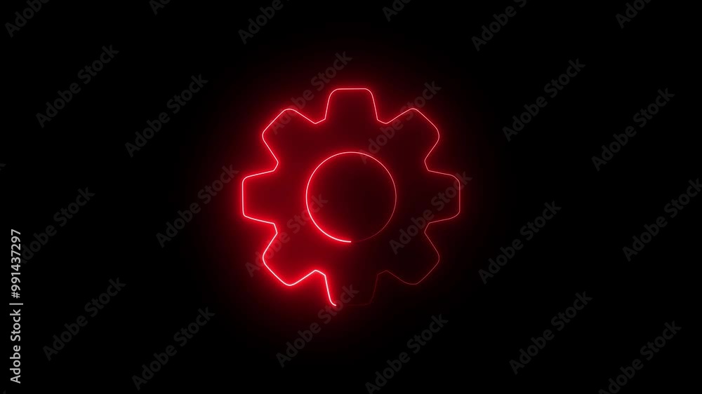 Gear rotation for your business. gear icon technical concept and networking concept Gear rotation for your business. gear icon technical concept and networking concept