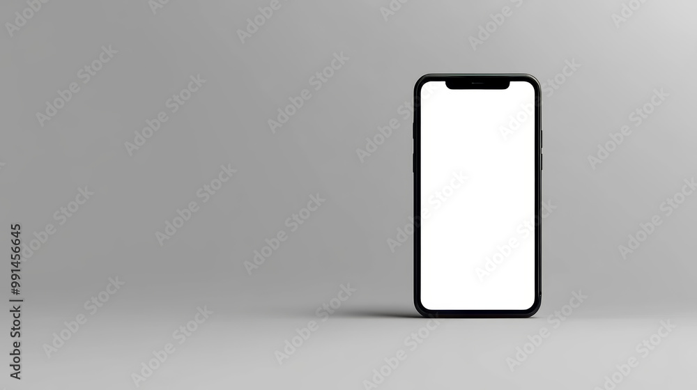 A simple image of a smartphone with a blank screen, perfect for showcasing global business infographics. The phone is shown from the front. A simple image of a smartphone with a blank screen, perfect for showcasing global business infographics. The phone is shown from the front.