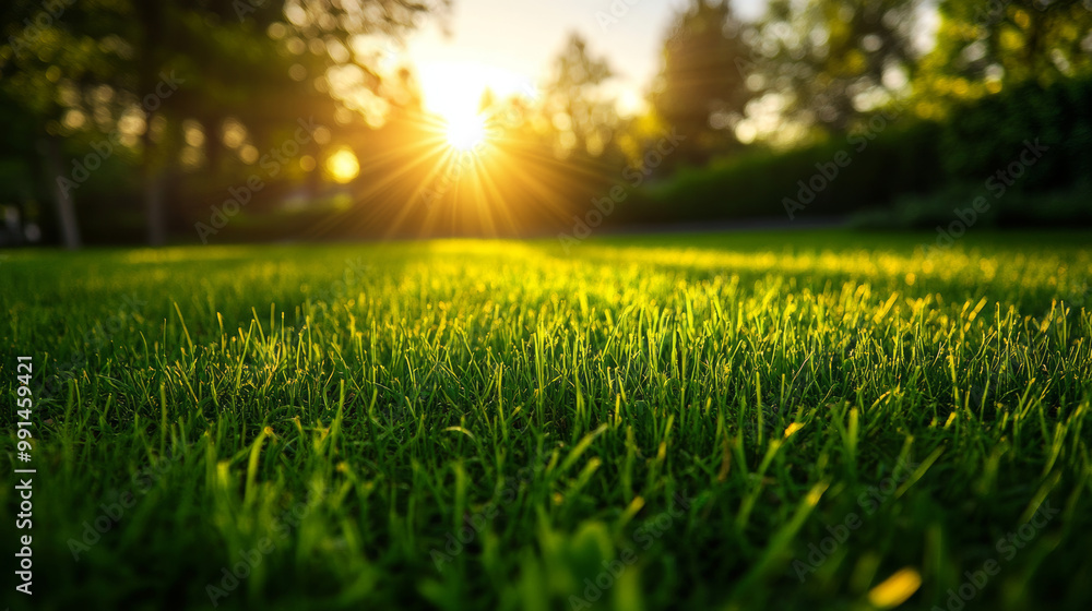 Green grass with a sunny glow. It's perfect for making images or designs for lawns. Green grass with a sunny glow. It's perfect for making images or designs for lawns.