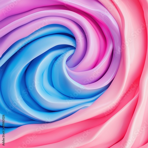 Swirling pastel colors create a mesmerizing pattern, perfect for backgrounds, art projects, or digital design.