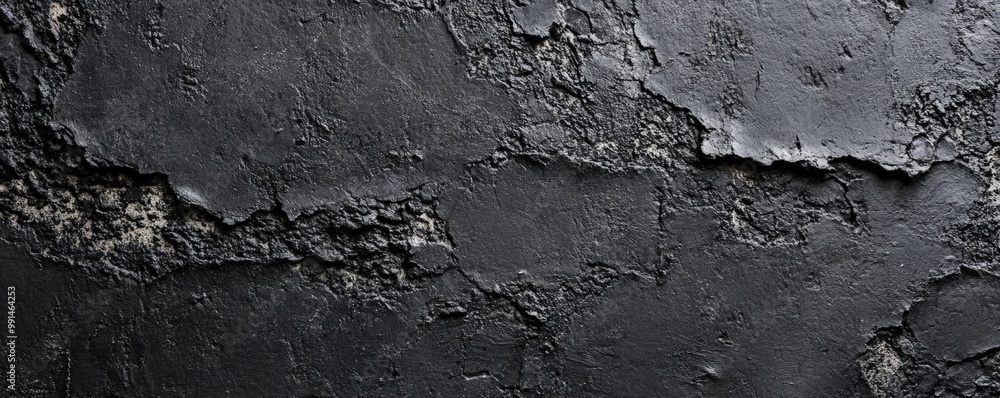 Close-up of weathered black texture showcasing unique patterns and surface imperfections, ideal for artistic backgrounds. Close-up of weathered black texture showcasing unique patterns and surface imperfections, ideal for artistic backgrounds.