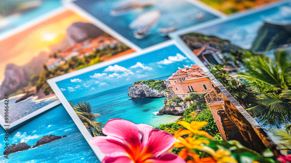 fotografias de tipo postal con fotografias