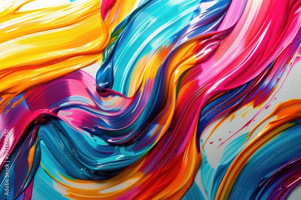 Color brush paint ribbon stroke swirl abstract splash background wave. Brush brushstroke color ribbon paint stroke flow shape wavy design Color brush paint ribbon stroke swirl abstract splash background wave. Brush brushstroke color ribbon paint stroke flow shape wavy design