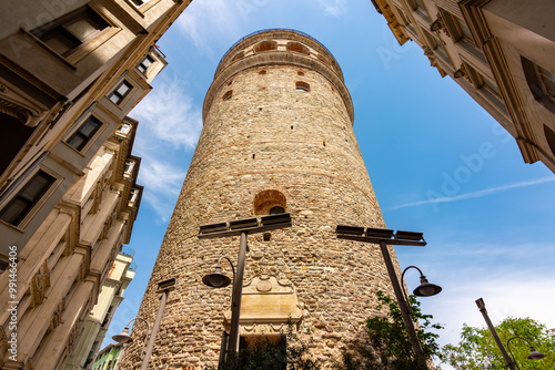 Galata tower in Istanbul, Turkey