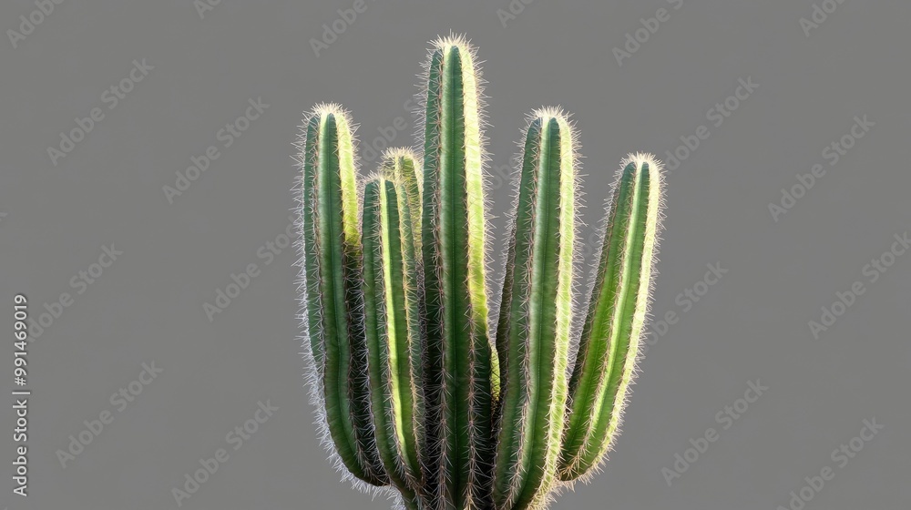 green cactus, isolate on transparency background green cactus, isolate on transparency background