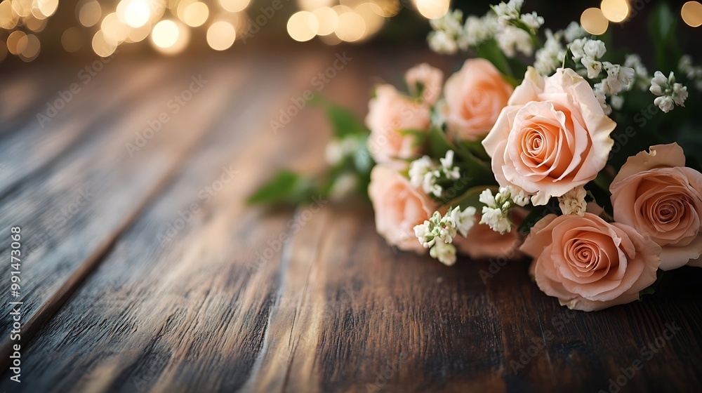 Wedding Board Mockup : Generative AI Wedding Board Mockup : Generative AI