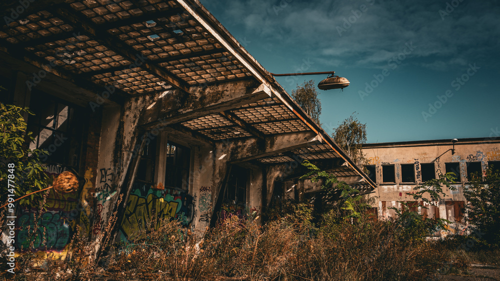 Fototapeta premium Lost Place von Fabrikanlagen