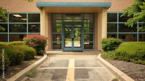 Gateway to Recovery: Entrance of a Drug Rehabilitation Center