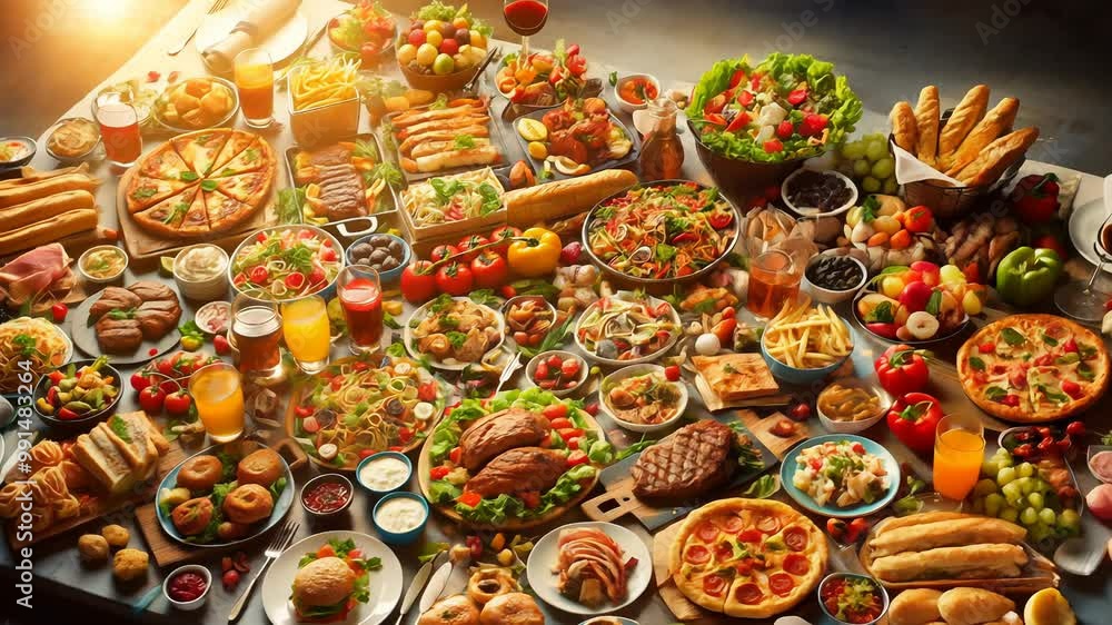 Grand Buffet of International Cuisine Grand Buffet of International Cuisine
