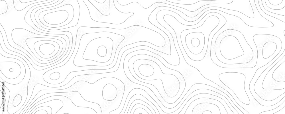 Abstract Topographic Design A Wavy Contour Map with Geometric Relief Patterns and White Lines in a Vector Terrain Illustration
Abstract Topographic Design A Wavy Contour Map with Geometric Relief Patterns and White Lines in a Vector Terrain Illustration