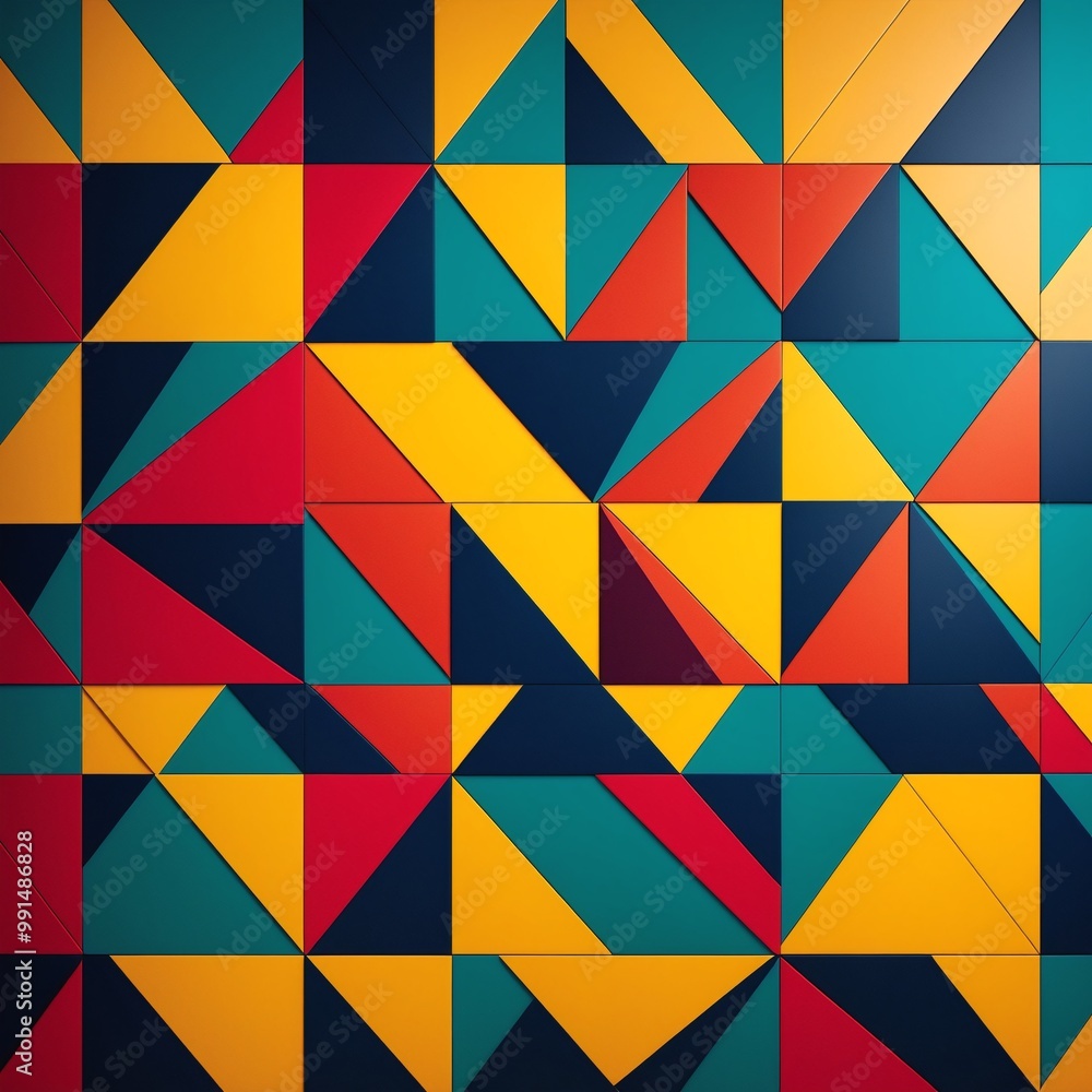 vibrant geometric abstract pattern with colorful shapes and lines vibrant geometric abstract pattern with colorful shapes and lines