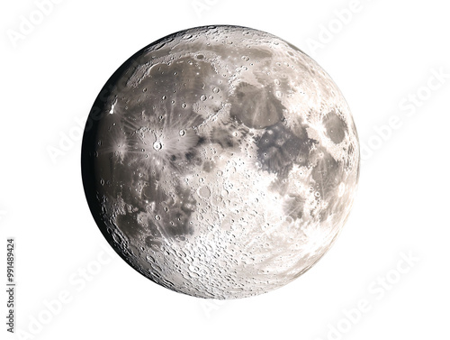 a close up of a moon