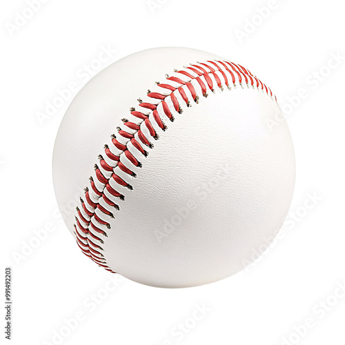 a close up of a baseball photo