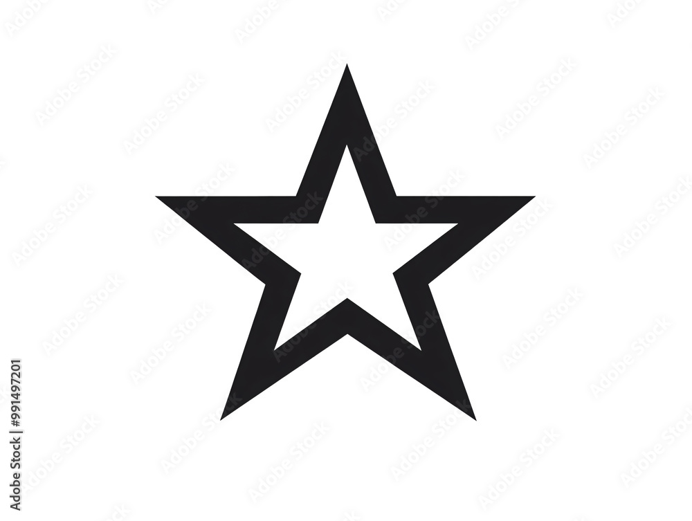 a black and white star a black and white star