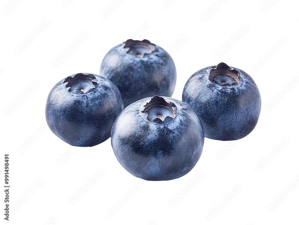 a group of blueberries on a white surface a group of blueberries on a white surface
