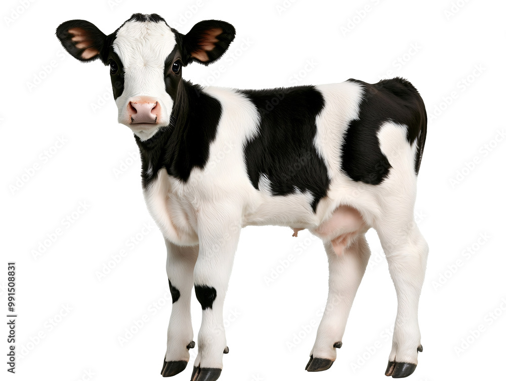 a black and white cow a black and white cow