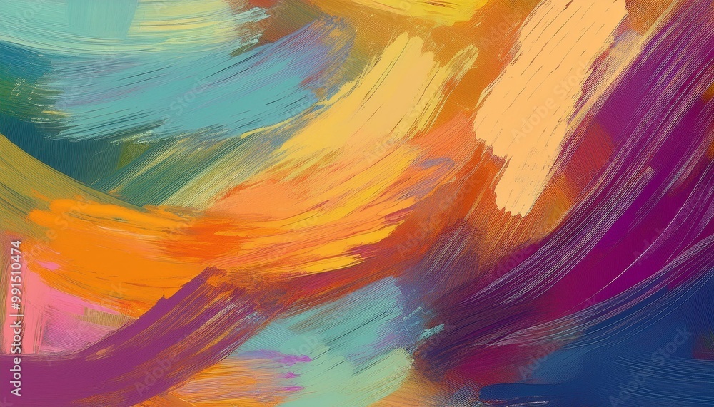 Brush strokes background Brush strokes background
