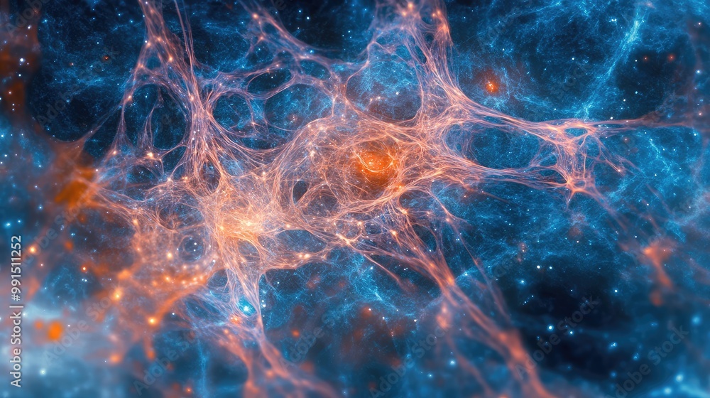 Close-up view of the cosmic microwave background radiation Close-up view of the cosmic microwave background radiation