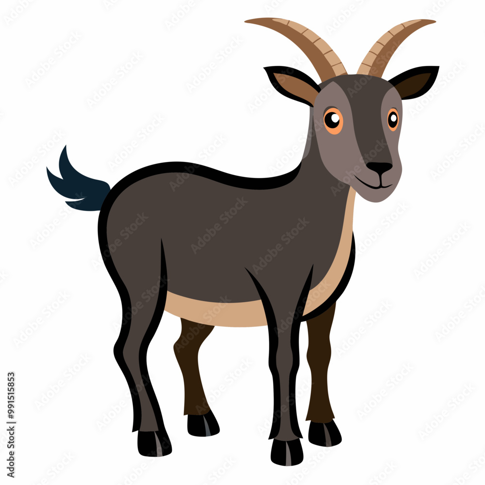 Fototapeta premium vector image of a deer