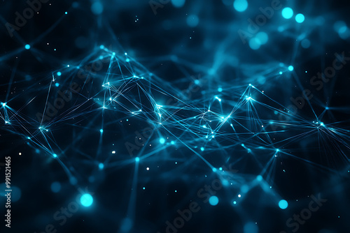 Wallpaper Mural Abstract digital background images often feature futuristic designs with elements such as geometric shapes, gradients, lines, and data patterns Torontodigital.ca