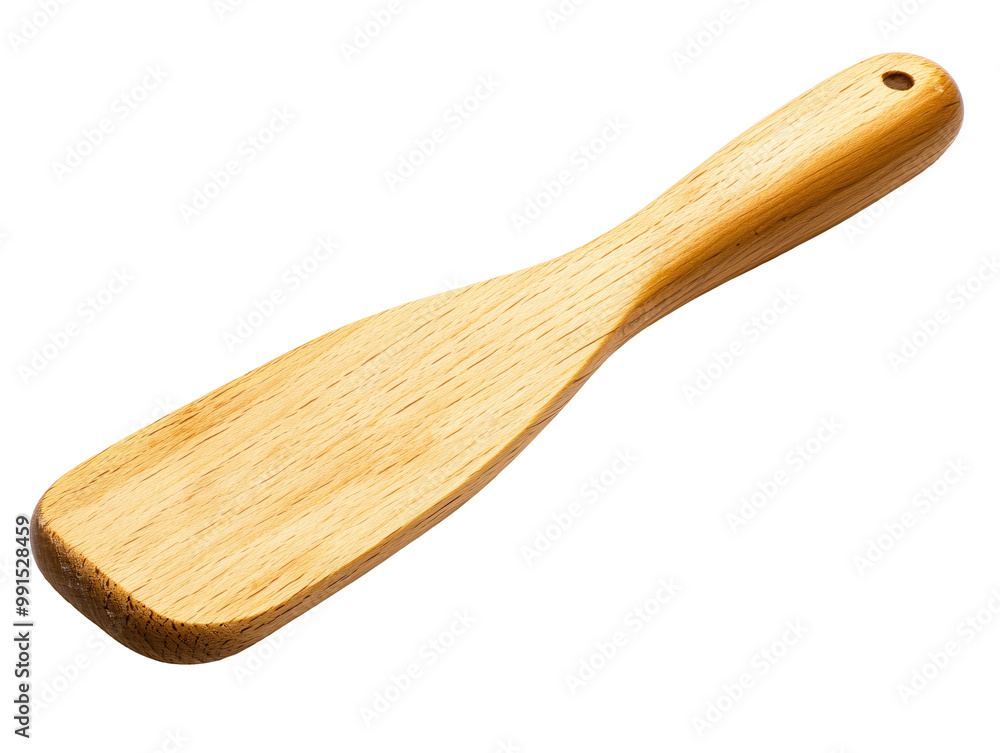 a wooden spoon with a handle a wooden spoon with a handle