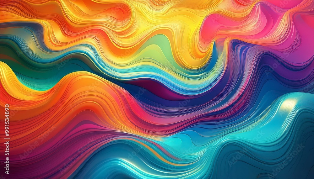Liquid color waves background Liquid color waves background