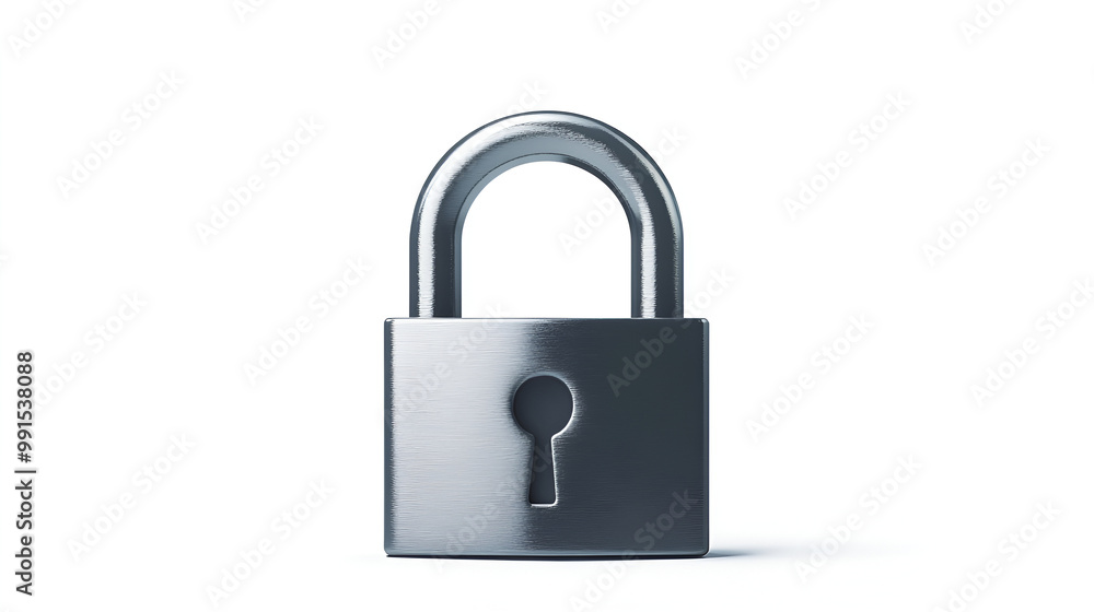 Lock on white background. Security symbol Lock on white background. Security symbol