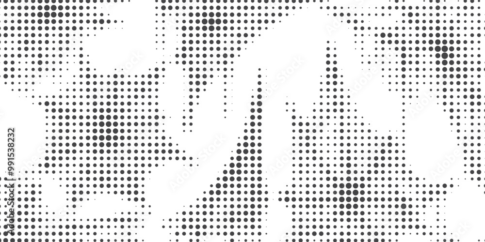 Fototapeta premium Background with monochrome dot texture. Polka dot pattern template. Background with black dots - stock vector dots basic background dots