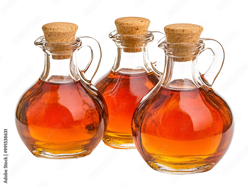 a group of glass bottles with brown liquid a group of glass bottles with brown liquid
