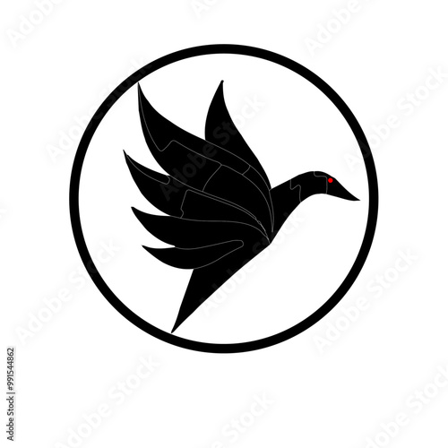 Bird Vector Logo Design photo