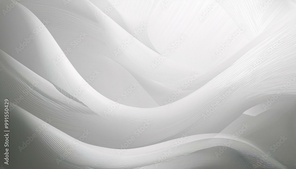 Obraz premium white abstract modern background design.