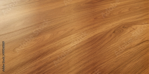 A close up of high gloss lacquered wood paneling with a deep rich brown color the reflective surf.deep brow wood planks with natural texture, wooden retro background, light wooden background, table	