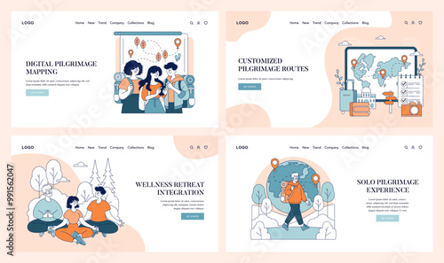 Creative and Artistic Illustrations Designed Specifically for Wellness Programs and Services