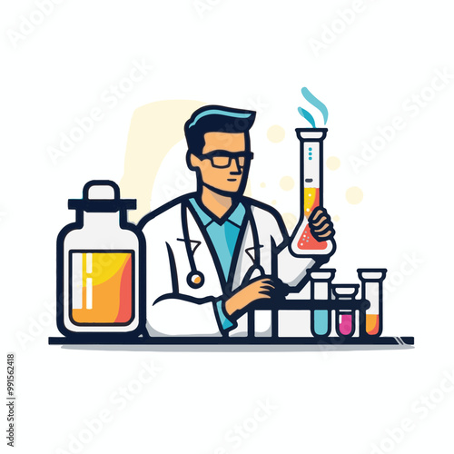 scientist in laboratory