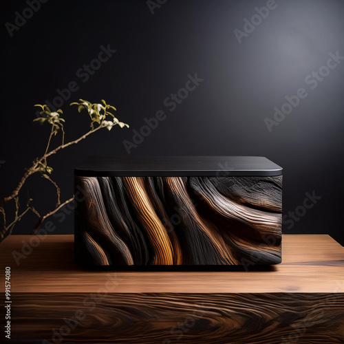 product or jewelry display nature background