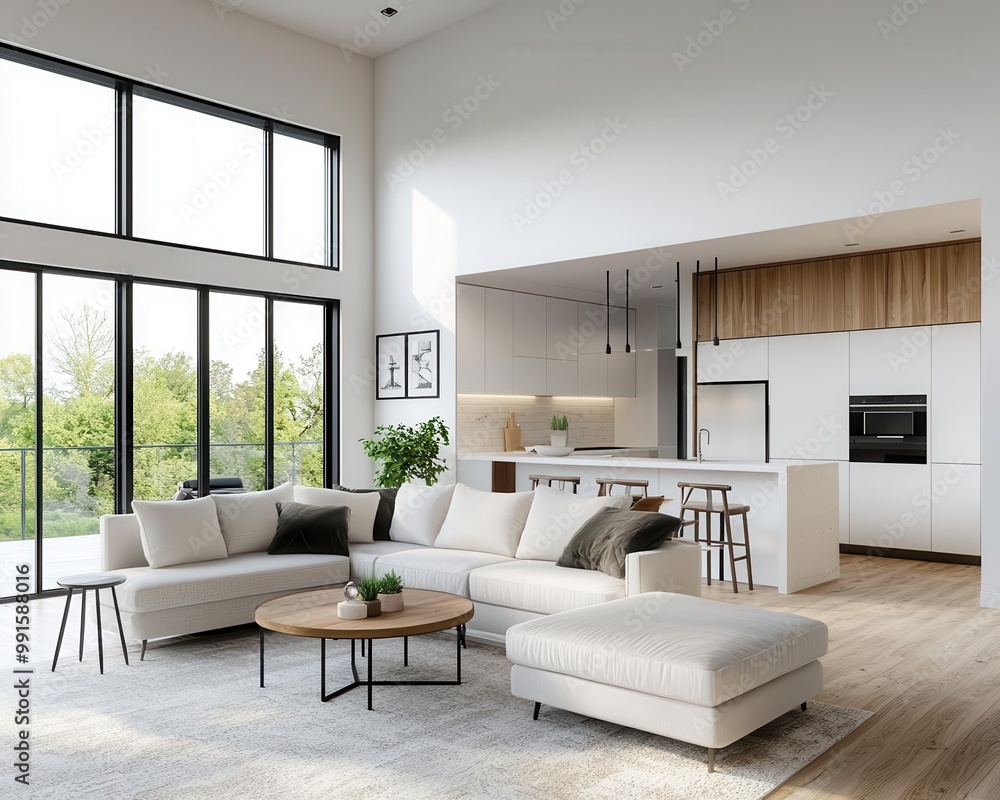 Blueprint of a modern loft-style house with open-concept living area, House Construction Blueprint, Loft-style architecture Blueprint of a modern loft-style house with open-concept living area, House Construction Blueprint, Loft-style architecture